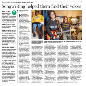 Songwriting Helped Them Find Their Voices - Lisa Silver Songwriting Class - Florence Academy of Fine Arts 